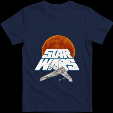 Createyou Star Wars X-Wing 3 - Férfi - Sötétkék - XL férfi póló