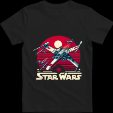 Createyou Star Wars X-Wing 4 - Férfi - Fekete - 2XL