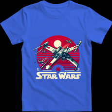 Createyou Star Wars X-Wing 4 - Férfi - Királykék - XL