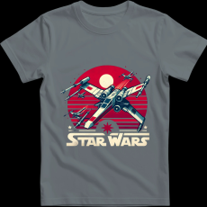Createyou Star Wars X-Wing 4 - Férfi - Szürke - 3XL