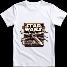 Createyou Star Wars X-Wing 5 - Férfi - Fehér - 2XL
