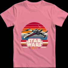 Createyou Star Wars X-Wing '77 - Férfi - Pink - XL férfi póló