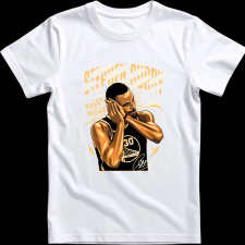 Createyou Stephen Curry - Férfi - Fehér - L férfi póló