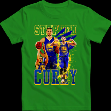 Createyou STEPHEN CURRY - Férfi - Zöld - S férfi póló