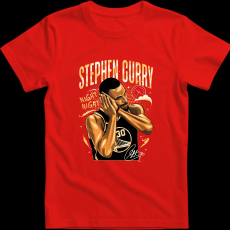 Createyou Stephen Curry - Gyermek - Piros - M