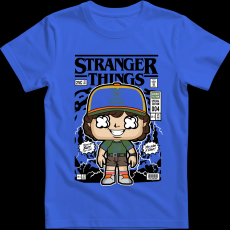 Createyou Stranger Things Dustin - Gyermek - Királykék - XS