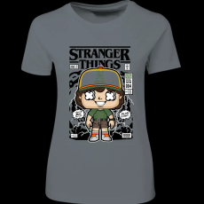 Createyou Stranger Things Dustin - Női - Szürke - XL