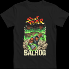 Createyou Street Fighter Balrog - Férfi - Fekete - 2XL