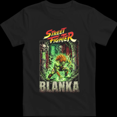 Createyou Street Fighter Blanka 2 - Férfi - Fekete - XL