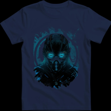 Createyou Sub Zero Mortal Kombat - Gyermek - Sötétkék - L