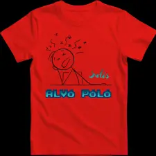 Createyou Sulis alvós póló - Gyermek , Piros , XS gyerek póló