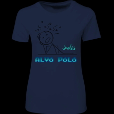 Createyou Sulis alvós póló - Női , Sötétkék , XL