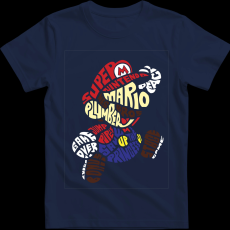 Createyou Super Mario - Férfi - Sötétkék - L