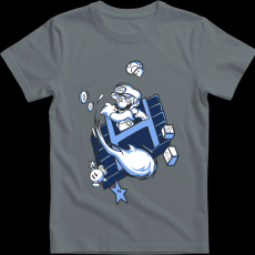 Createyou Super Mario Fire ball - Gyermek - Szürke - XS