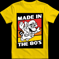 Createyou Super Mario Land - Férfi - Sárga - 2XL