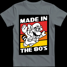 Createyou Super Mario Land - Férfi - Szürke - 3XL férfi póló