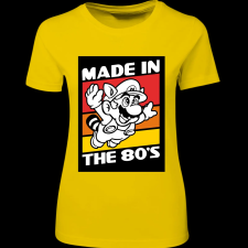 Createyou Super Mario Land - Női - Sárga - S női póló