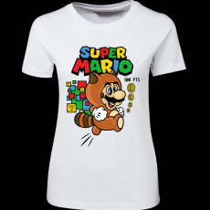 Createyou Super Mario mosómedve - Női - Fehér - L