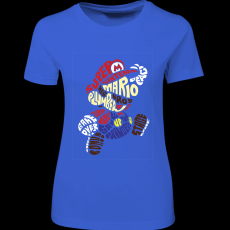 Createyou Super Mario - Női - Királykék - XL