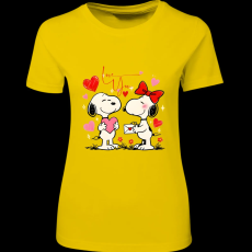 Createyou Szerelem - Női , Sárga , 2XL
