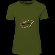 Createyou Talpra magyar... - Női , Sötétzöld , 2XL