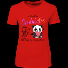 Createyou Te vagy az anyukám - Női - Piros - XL női póló