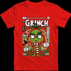 Createyou The Grinch - Férfi - Piros - L