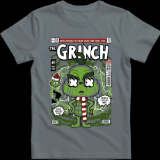 Createyou The Grinch - Férfi - Szürke - 2XL