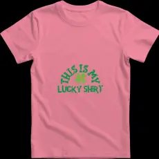 Createyou This is my Lucky Shirt - Gyermek , Pink , XS