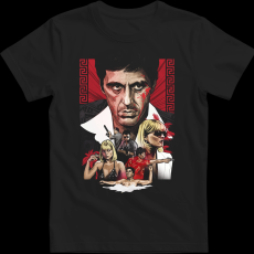 Createyou Tony Montana 2 - Férfi - Fekete - 3XL