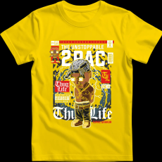 Createyou Tupac - Férfi - Sárga - 2XL