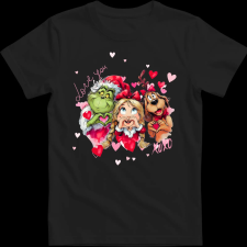 Createyou Valentin nap - Férfi , Fekete , XL férfi póló