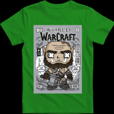 Createyou War Craft - Férfi - Zöld - L