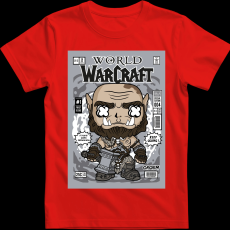 Createyou War Craft - Gyermek - Piros - M