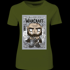 Createyou War Craft - Női - Sötétzöld - S