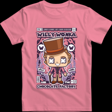 Createyou Willy Wonka And The Chocolate Factory - Gyermek - Pink - L gyerek póló