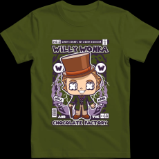 Createyou Willy Wonka And The Chocolate Factory - Gyermek - Sötétzöld - XL