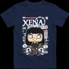 Createyou Xena - Gyermek - Sötétkék - XS gyerek póló