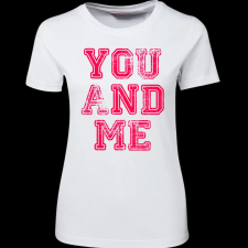 Createyou You and Me - Női , Fehér , S női póló
