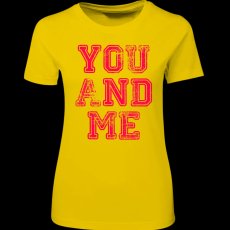 Createyou You and Me - Női , Sárga , S