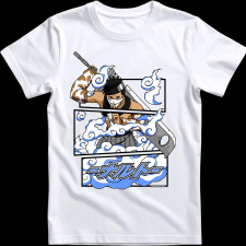 Createyou Zabuza Momochi - Férfi - Fehér - 2XL férfi póló