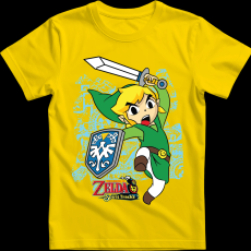 Createyou Zelda Spirit Track - Link - Férfi - Sárga - S