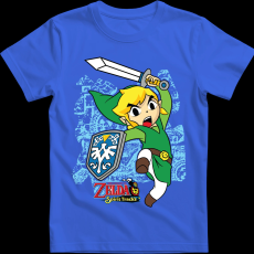 Createyou Zelda Spirit Track - Link - Gyermek - Királykék - XS