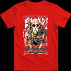 Createyou Zseniális Teknős 2 - Gyermek - Piros - XL