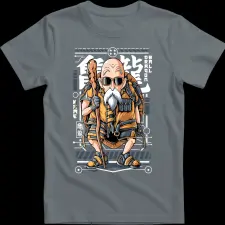 Createyou Zseniális Teknős 2 - Gyermek - Szürke - XL gyerek póló