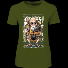 Createyou Zseniális Teknős 2 - Női - Sötétzöld - M