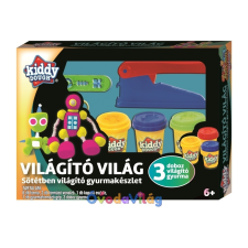 Creativ Kids Creative Kids Kiddy Dough gyurmagyár, sötétben világító gyurmakészlet gyurma