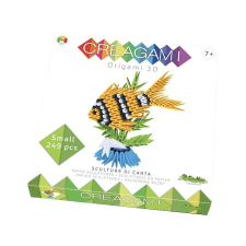 CreativaMente Creagami - 3D origami készlet, Hal (kicsi) társasjáték