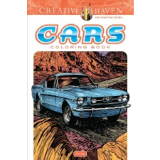  Creative Haven Cars Coloring Book – Tim Foley idegen nyelvű könyv
