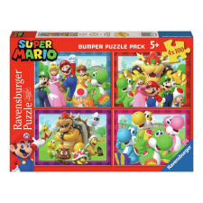 Creative Jungle Puzzle 4x100 db - Super Mario puzzle, kirakós